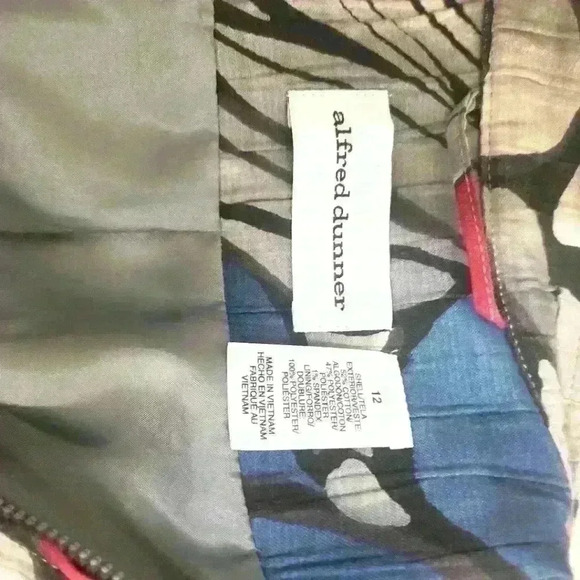 Alfred Dunner Blazer Jacket size 12 Red Blue - Picture 6 of 7